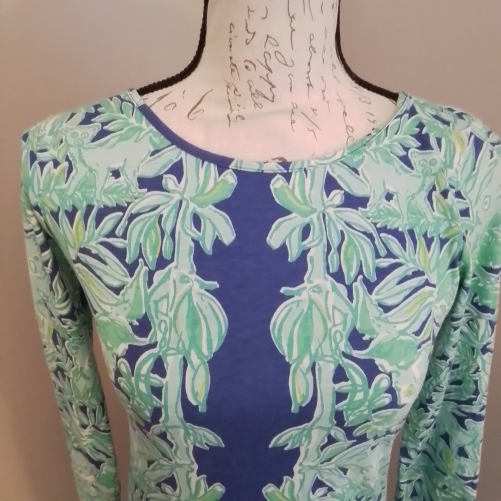 🎉Host Pick🎉 Lilly Pulitzer Marlowe Koala the Wild in Poolside Blue - XXS - Picture 8 of 11